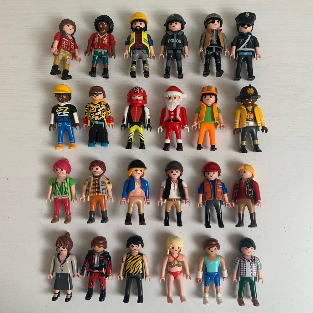 Playmobil People Figures Lot of 24